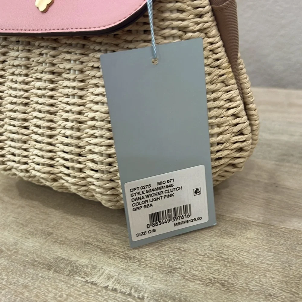 Antonio Melani Dana Wicker Bag NWT - Picture 5 of 8